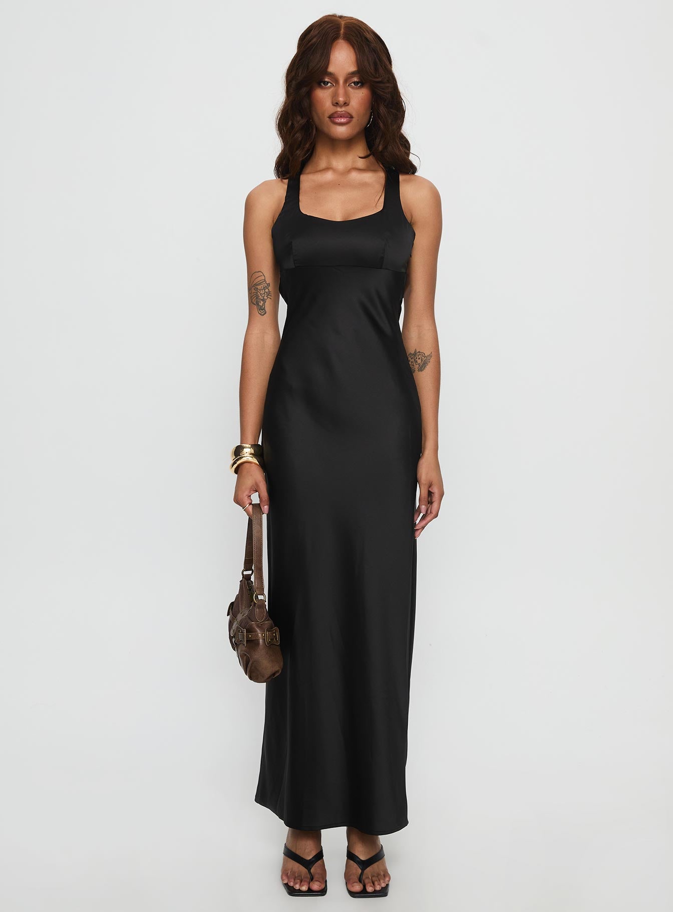 Alter Egos Drape Maxi Dress Black | Princess Polly Alter Egos Drape Maxi Dress Black | Princess Polly