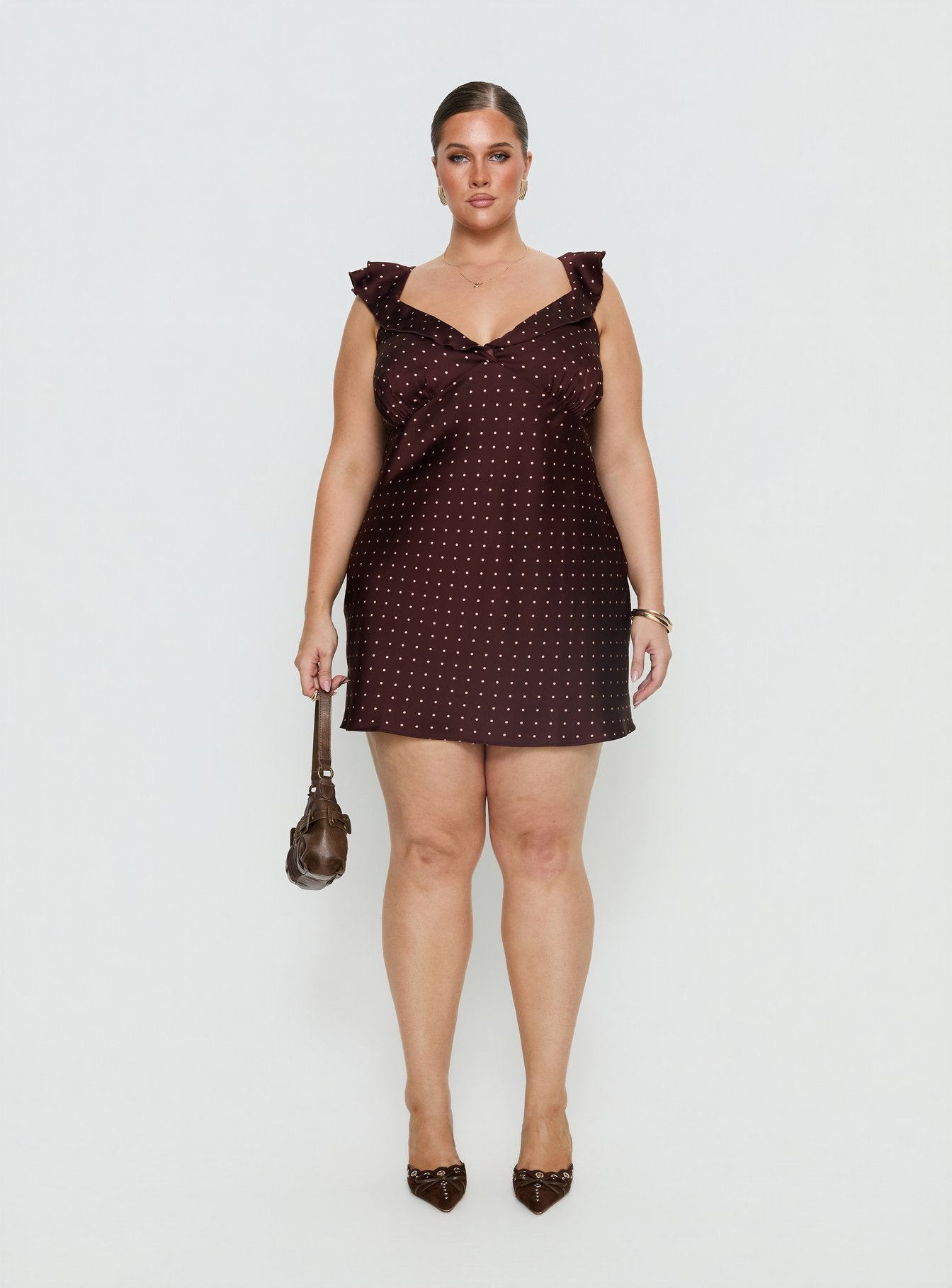 size 14 mini dress AREA Embellished crystal grape FUCHSIA Wool Blend Mini Dress Size 14