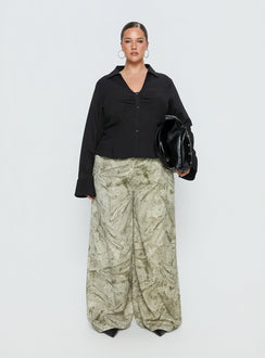 Elowenn Long Sleeve Top Black Curve