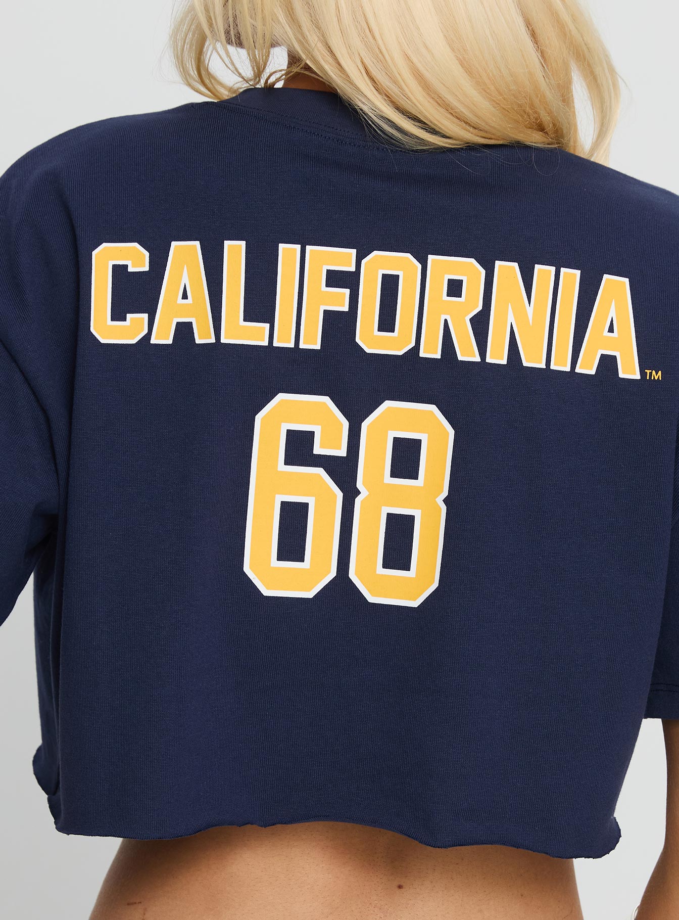 UC Berkeley Track Tee Blue