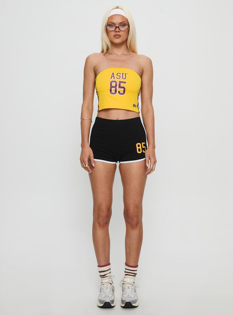 ASU Old School Mini Short Black