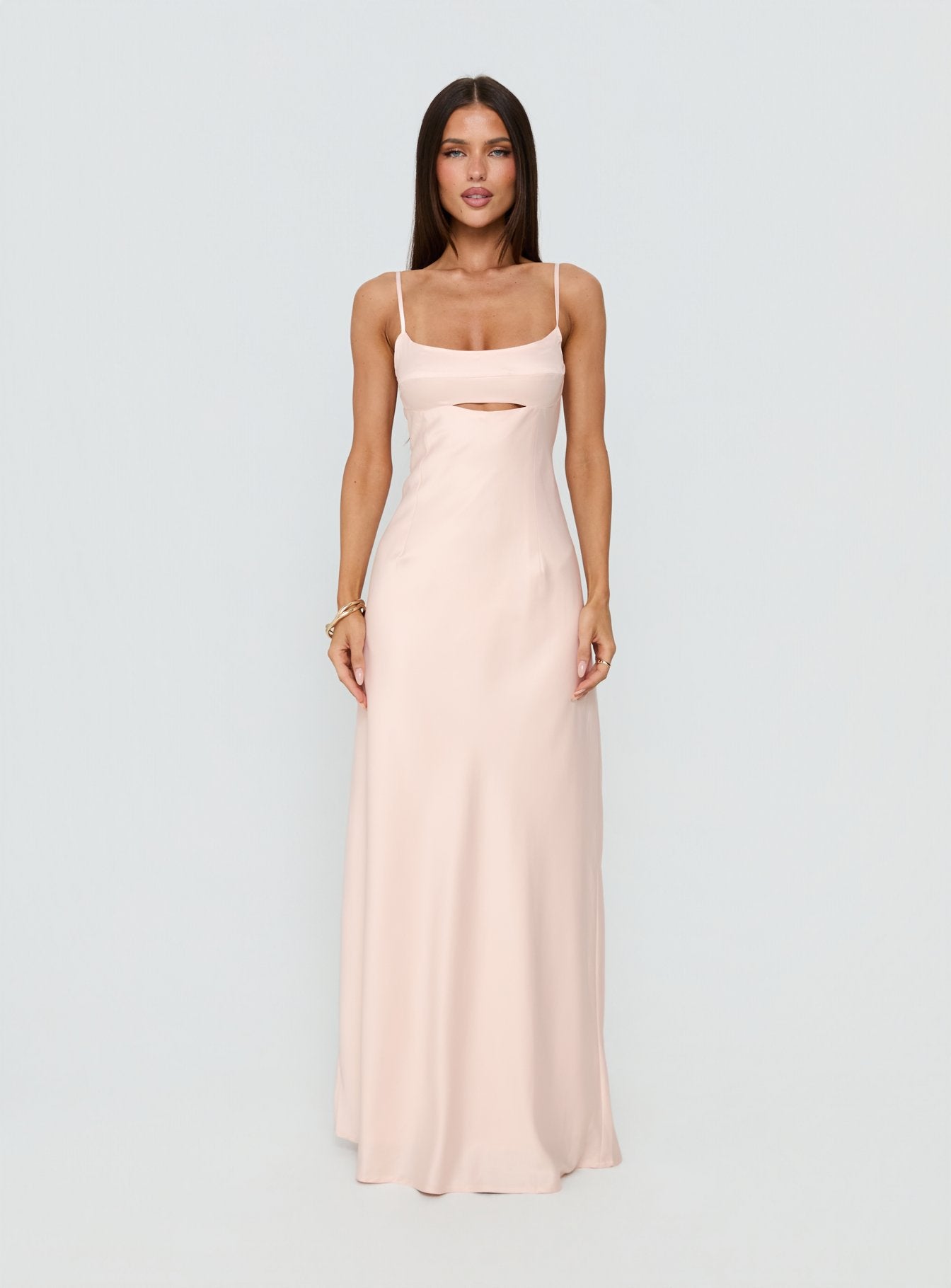Powell Maxi Dress | Light Pink | Womens | Princess Polly Lower Impact