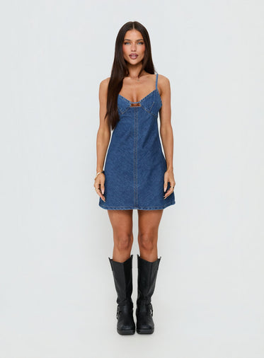 Denim Mini Dresses - Strapless, Black, White & More | Princess Polly Denim Mini Dresses - Strapless, Black, White & More | Princess Polly