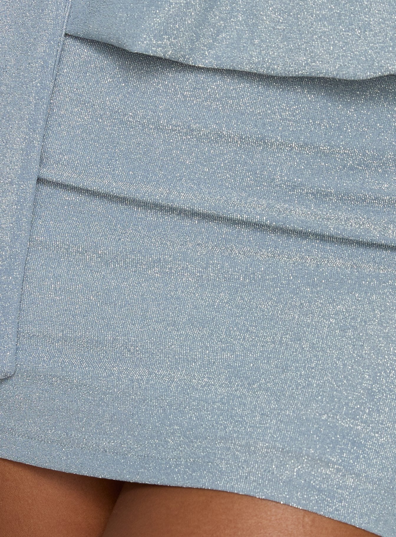 Close Up Sparkle One Shoulder Mini Dress Blue | Princess Polly Close Up Sparkle One Shoulder Mini Dress Blue | Princess Polly
