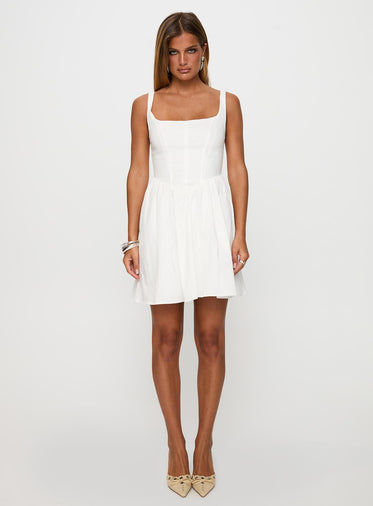 Martie Mini Dress White