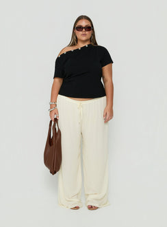 Finesse Pants Yellow Curve