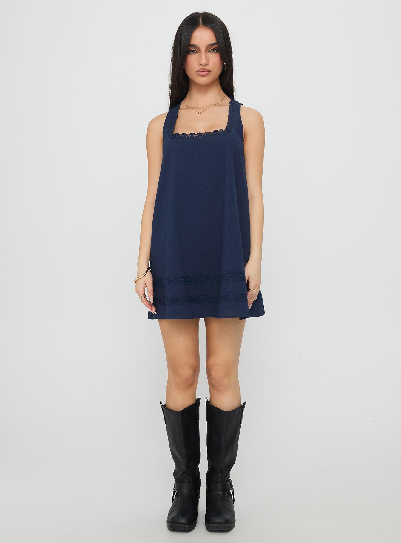 alanah mini dress princess polly Alanah Mini Dress Black