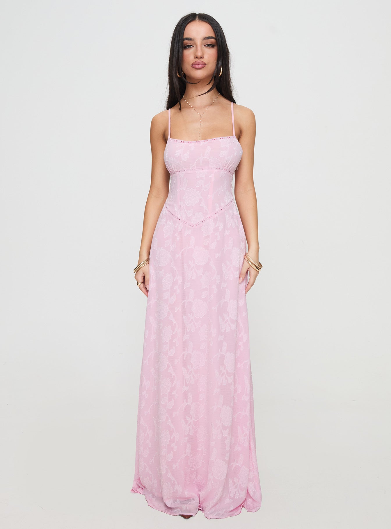 South Of France Maxi Dress Petite | Pink | Womens | Princess Polly Lower Impact South Of France Maxi Dress Petite | Pink | Womens | Princess Polly Lower Impact