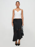 product Carrion Lace Maxi Skirt Black Princess Polly  