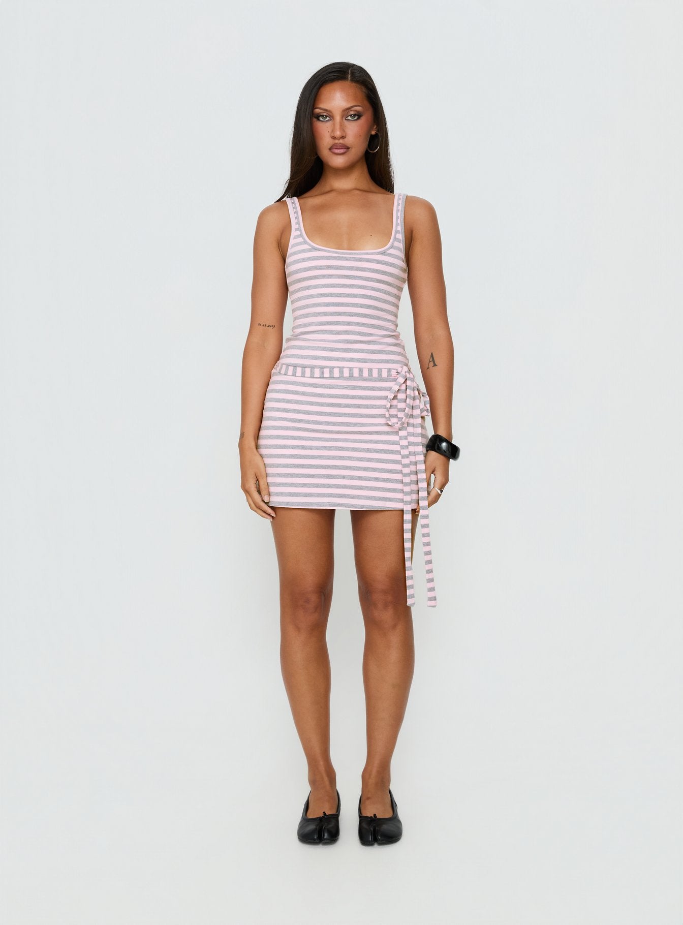 hailey lace up bodycon dress in lilac Lace Up Bodycon Dress in Lilac