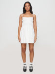 Jacksonne Mini Dress White