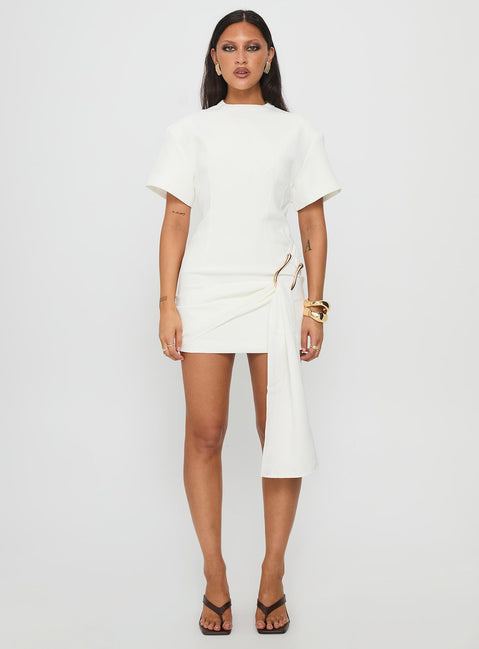 Martini Mini Dress Porcelain Martini Mini Dress Porcelain