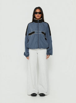 Rhode Windbreaker Slate Blue