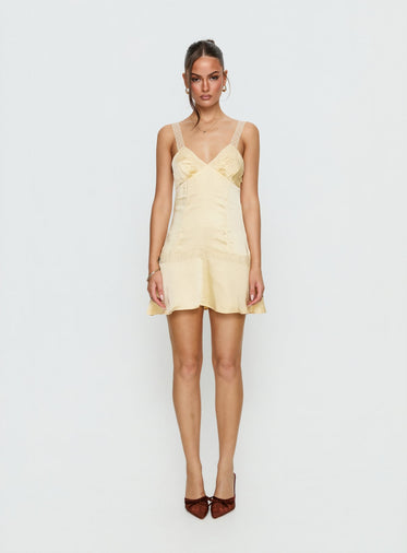 Satin Mini Dresses - White, Black & More | Princess Polly