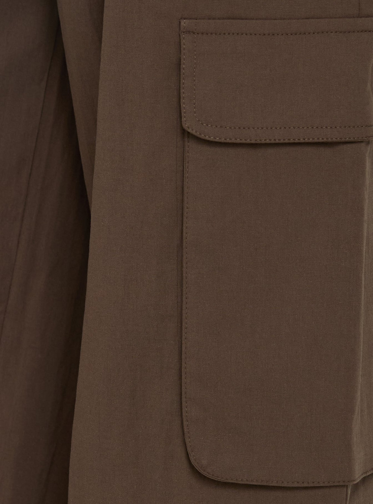 Lunea Concealed Waistband Cargo Pants Brown Petite