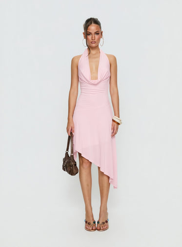 Pink Halter Dresses