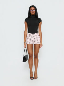 Swayer Micro Short Pink Polka Dot