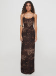 Knox Maxi Dress Leopard