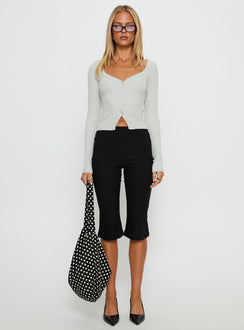 Sorenna Long Sleeve Top Grey