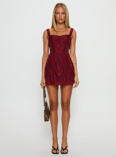 Burgundy Cocktail Dresses