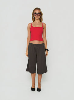 Sayllor Longline Sweat Shorts Iron Grey