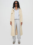 Haili Trench Coat Beige