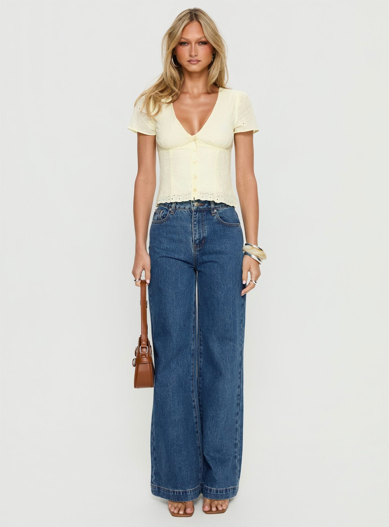 Isolda Top Lemon | Princess Polly