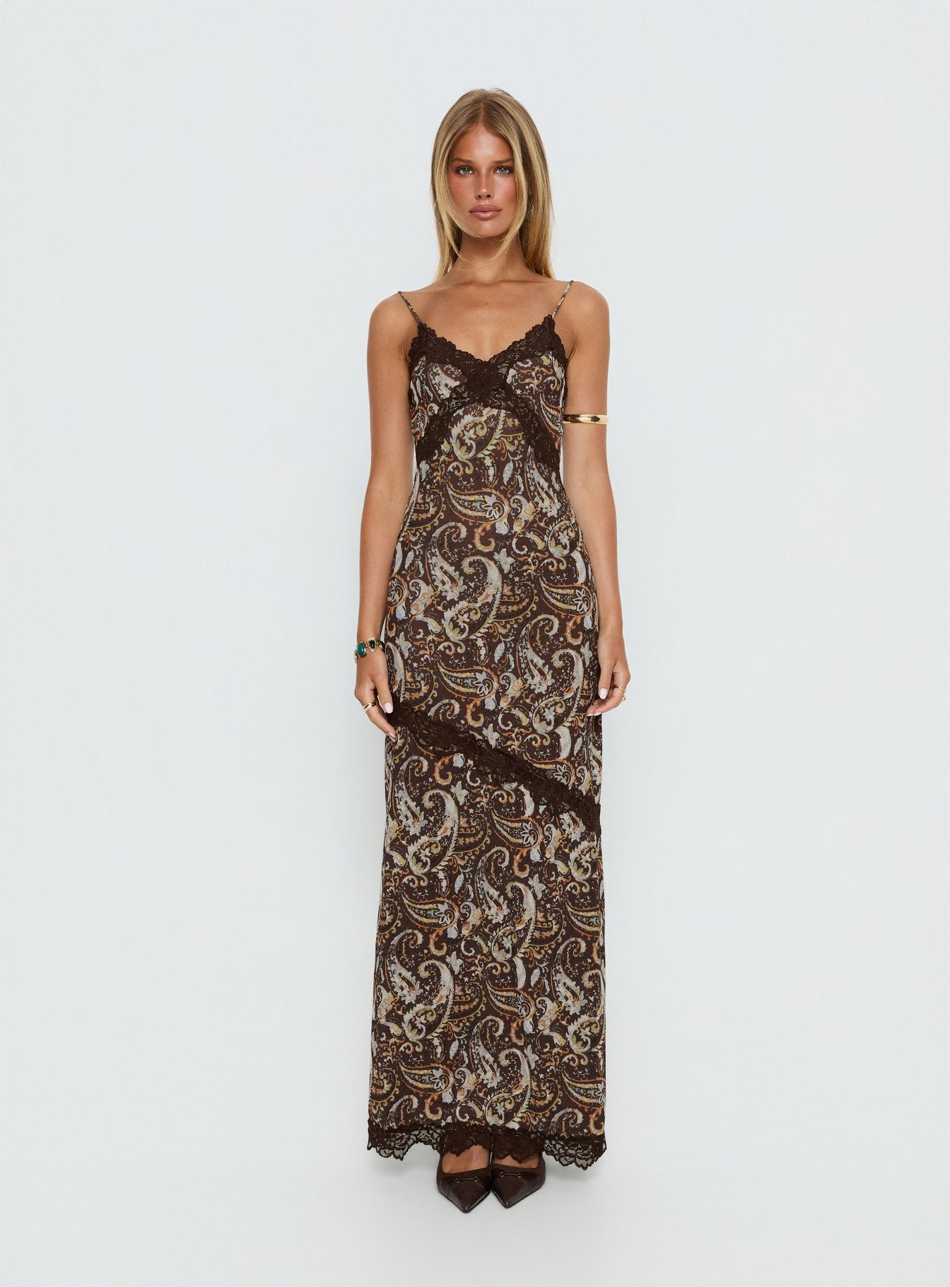 Musico Lace Maxi Dress Paisley | Princess Polly Musico Lace Maxi Dress Paisley | Princess Polly
