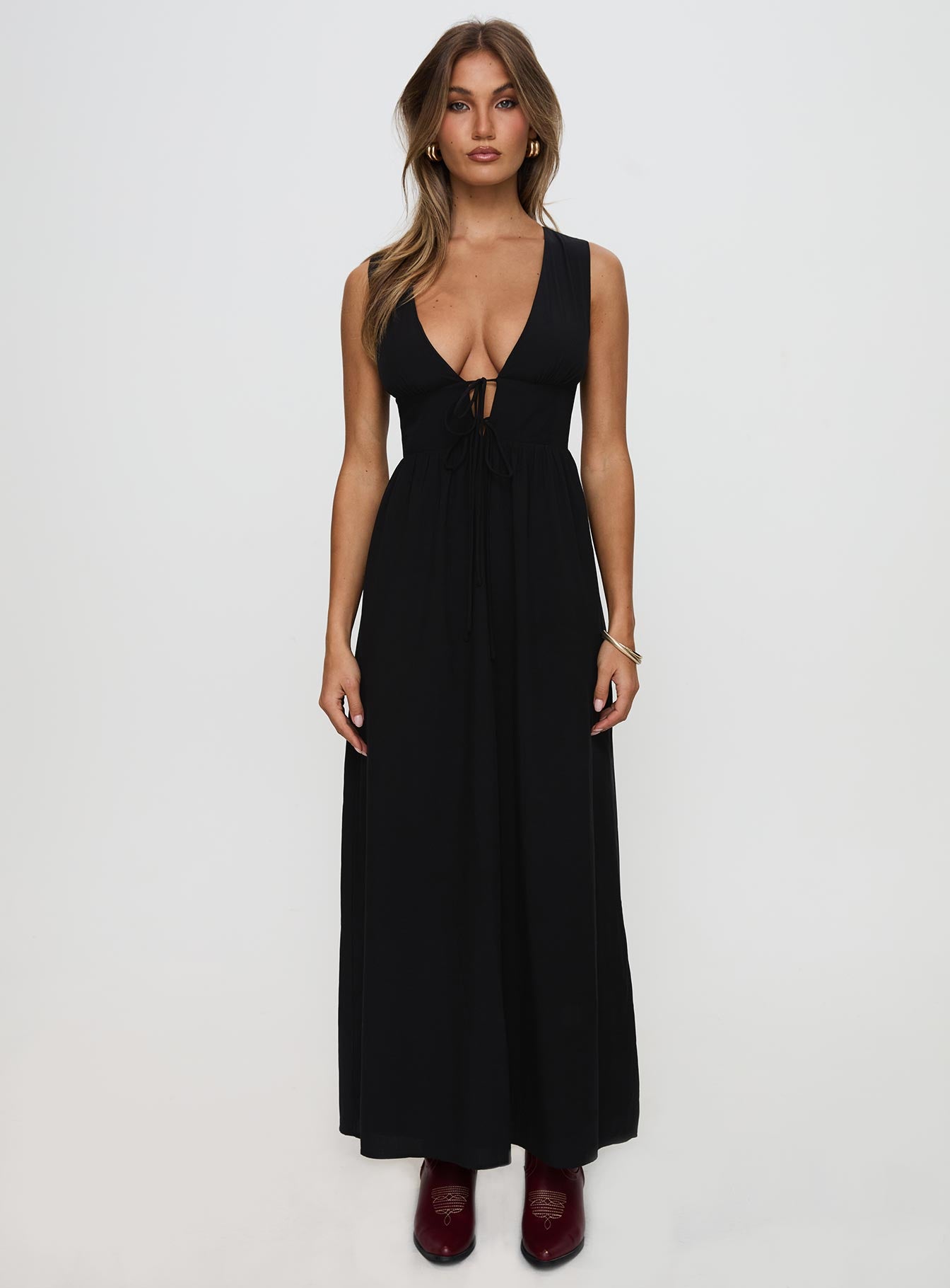Pokey Maxi Dress Black | Princess Polly Pokey Maxi Dress Black | Princess Polly