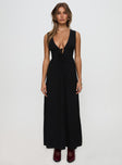 Pokey Maxi Dress Black