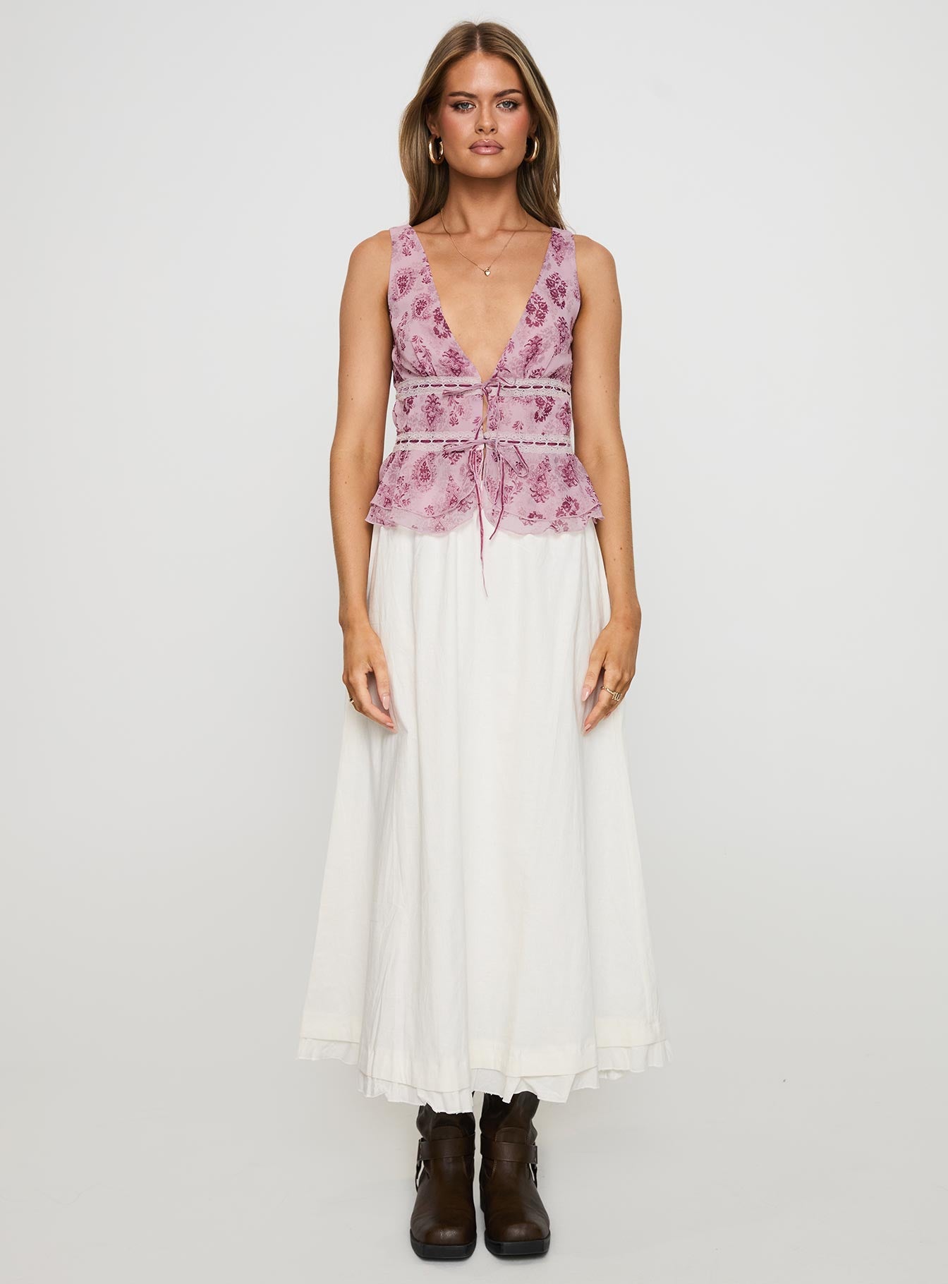 Nikolise Top Purple | Princess Polly