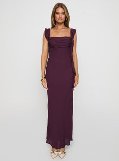 Lanai Maxi Dress Plum