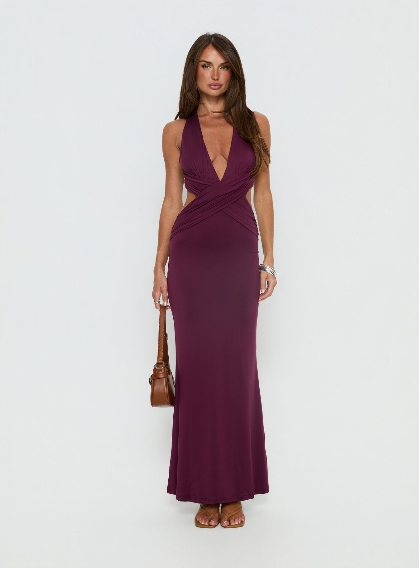 Bambia Maxi Dress Purple