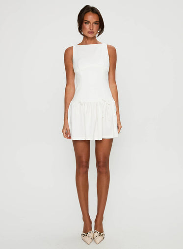 White Bow Dresses White Bow Dresses