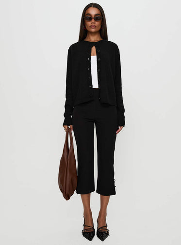 Denmark Cardigan Black