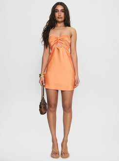 Shellie Mini Dress Orange