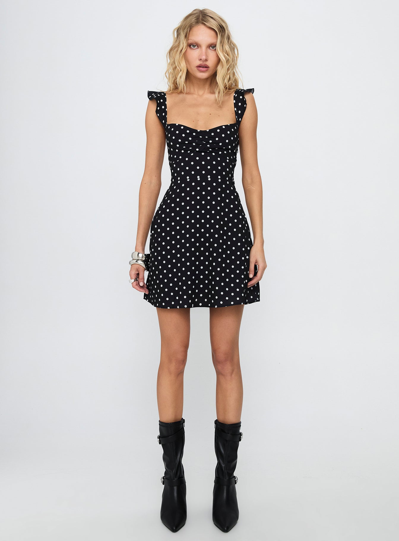 landon mini dress black landon mini dress in black