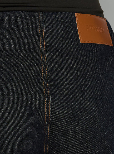 Thunderbird Micro Shorts Dark Indigo Wash