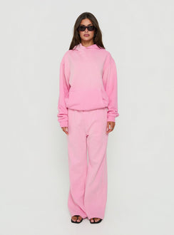 AT Fleece Baggy Sweatpant Washed Pink