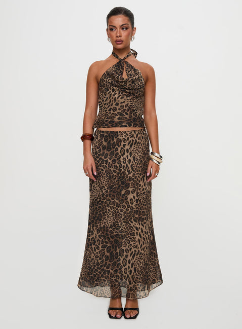 Eleganza Top Leopard