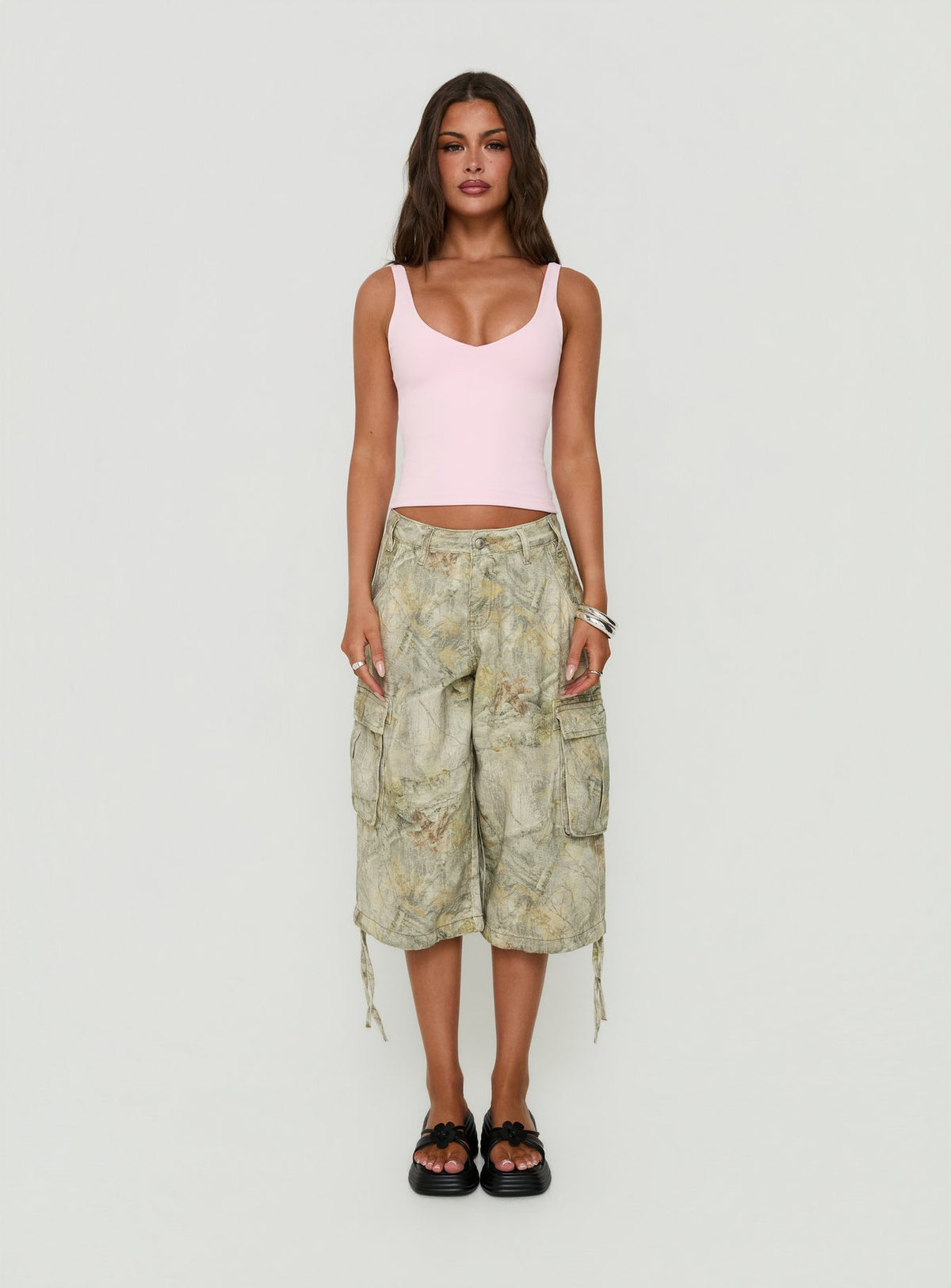 Hudsen Longline Cargo Shorts Realtree Camo
