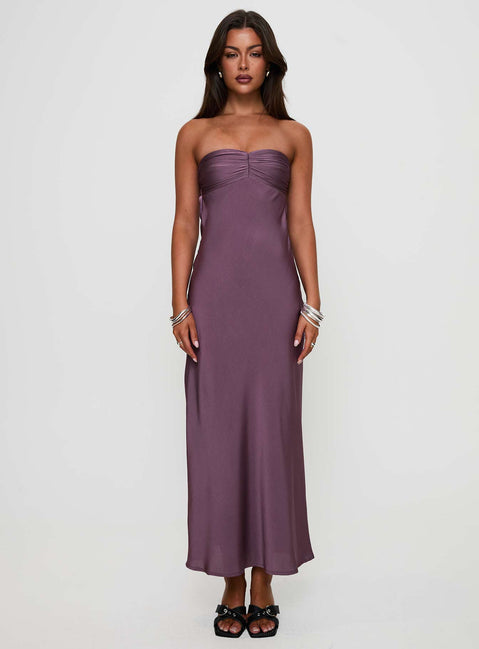 soleila maxi dress purple multi Soleila Maxi Dress Purple Multi