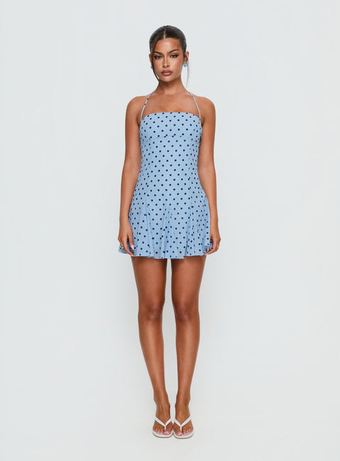 princess pilly blue dress Elvia Mini Dress Blue