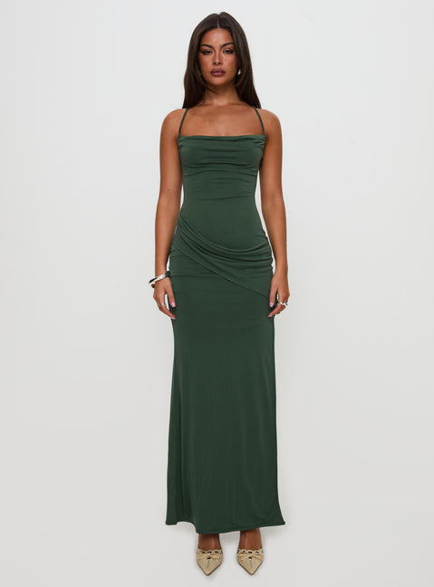 Marchesi Maxi Dress Green | Princess Polly Marchesi Maxi Dress Green | Princess Polly