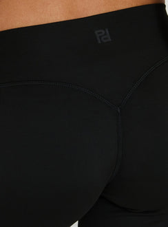 Symmetry Active Wide Leg Capri Pants Black
