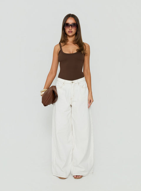 Daily Define Kasper Bodysuit Brown