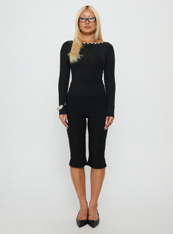 Samaira Capri Pant Black Petite