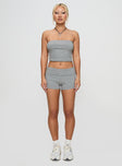 Rowena Strapless Set Grey