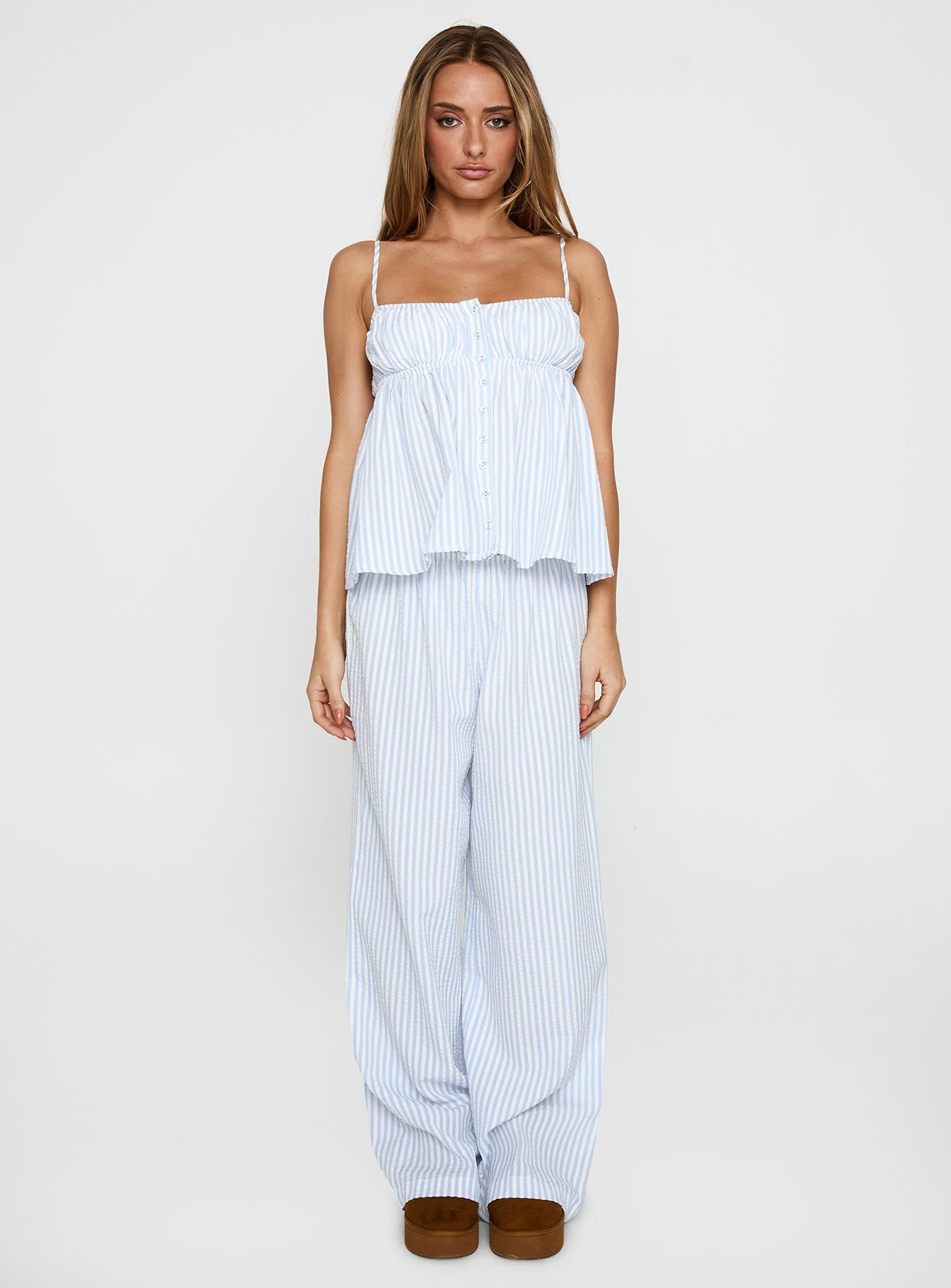 Cassini Set Blue Stripe | Princess Polly