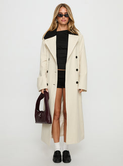 Soho Trench Coat Beige